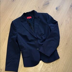 HUGO Women's Navy Blazer Jacket